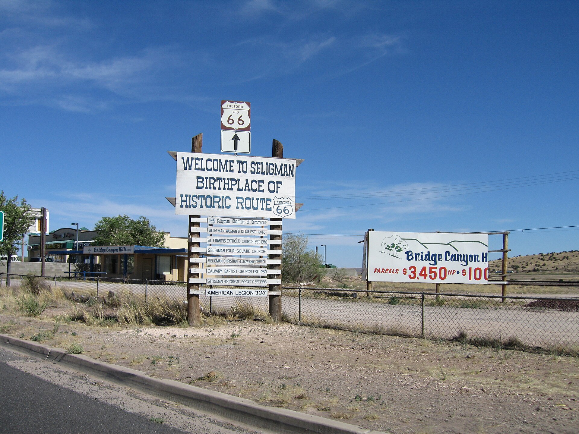 Route 66 at Seligman
